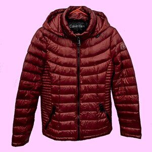 Calvin Klein Light Weight Packable Premium Down women's down jacket Like new